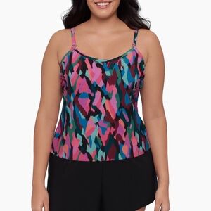 Farrah Romper - Collage Patch Swim